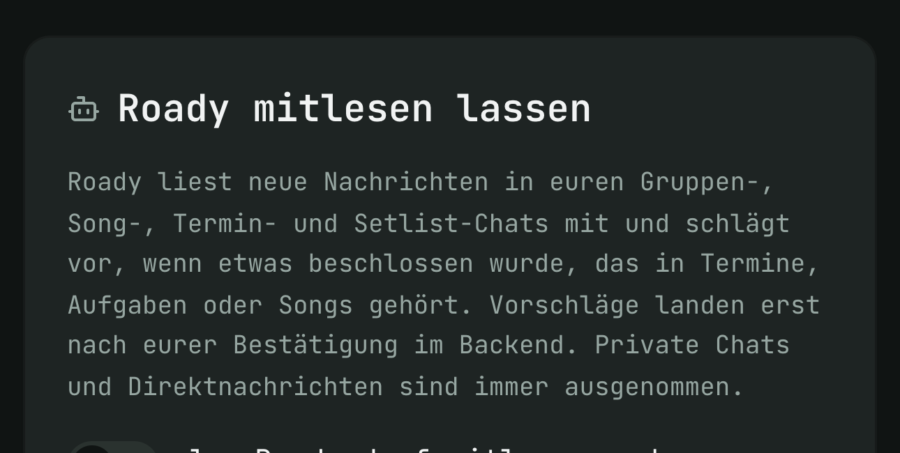 Neun Farben, alle auf denselben dunklen Untergrund abgestimmt.